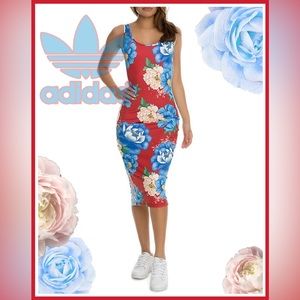 Adidas Chita Floral Midi Dress